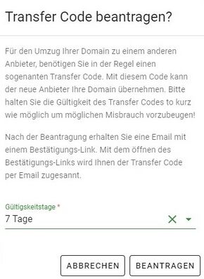 Domains/Kundenportal/Transfercode erzeugen (Wegzug von iWay) – iWay ...