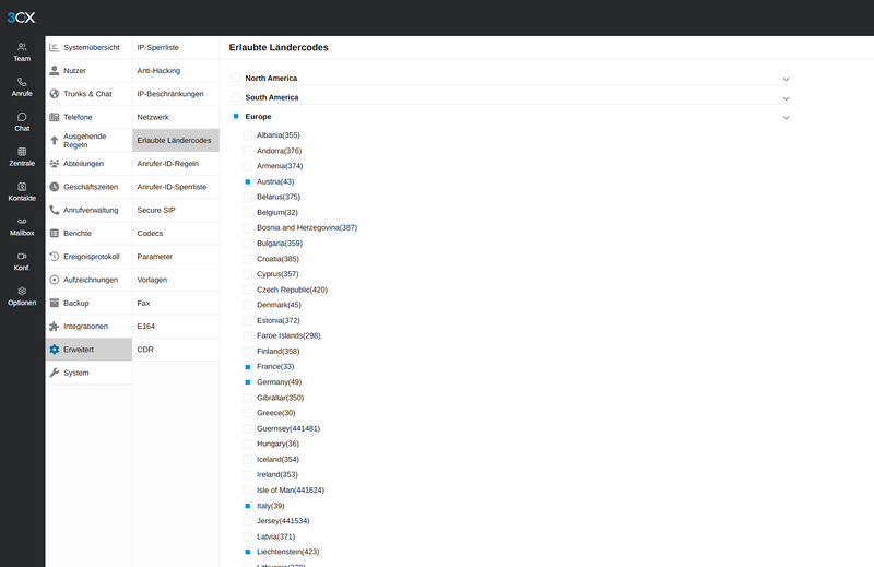 Datei:VoIP Telefonie 3CX Einrichten iWay Business Trunk auf 3CX einrichten Minimaleinstellungen Trunk Registrierung 1792068977119.png