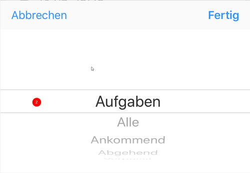 KB VoIP Telefonie vPBX Android, iOS App wwmobile Anzeige verpasste Anrufe LoeschenVerpasste Anrufe5a.png