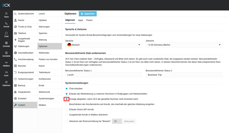 Datei:VoIP Telefonie 3CX Einrichten iWay Business Trunk auf 3CX einrichten Minimaleinstellungen Trunk Registrierung 1792069258089.png